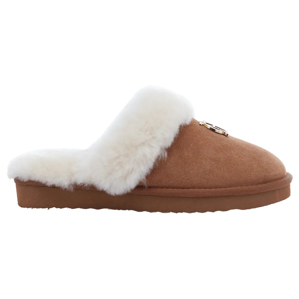 Holland Cooper HC Shearling Slippers