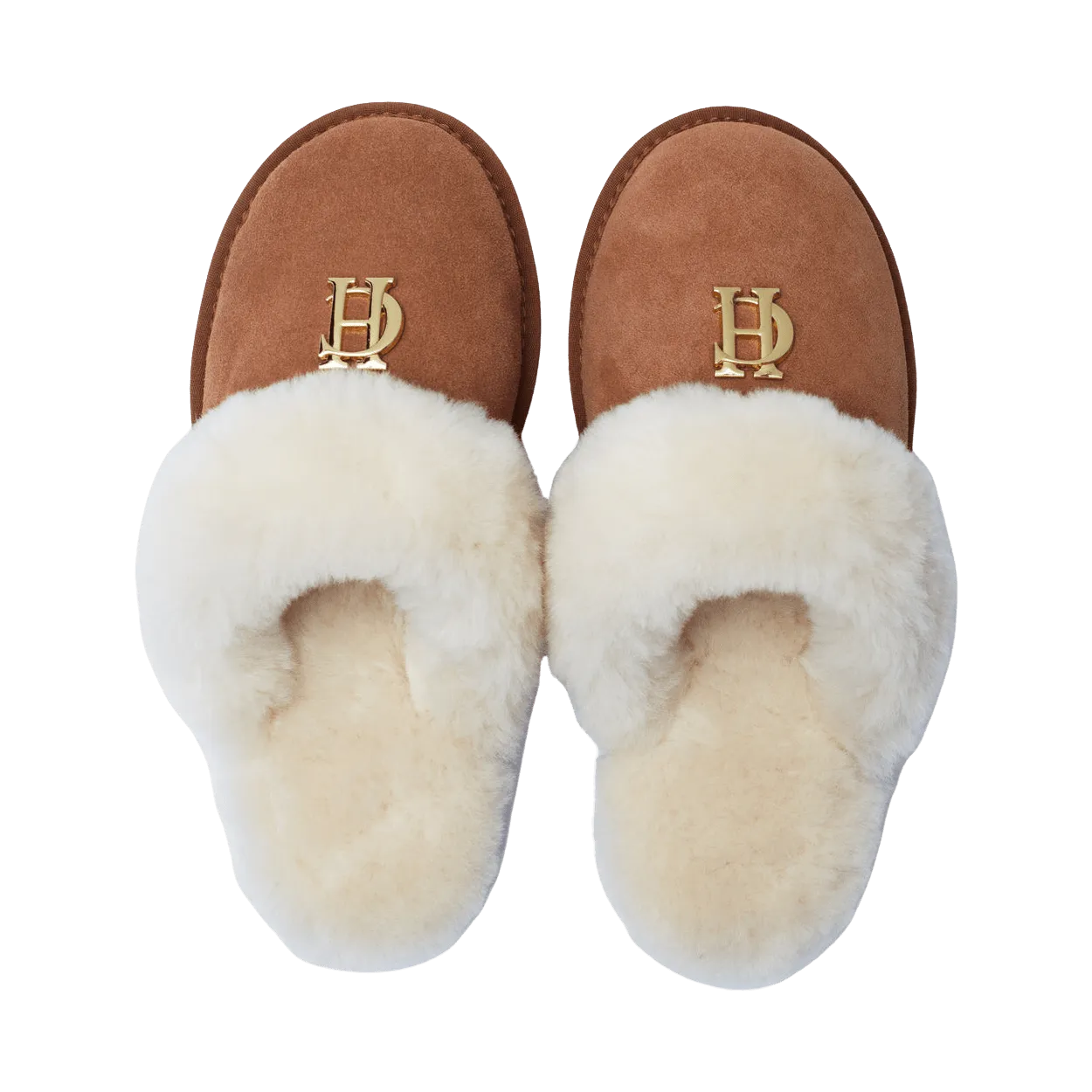 Holland Cooper HC Shearling Slippers