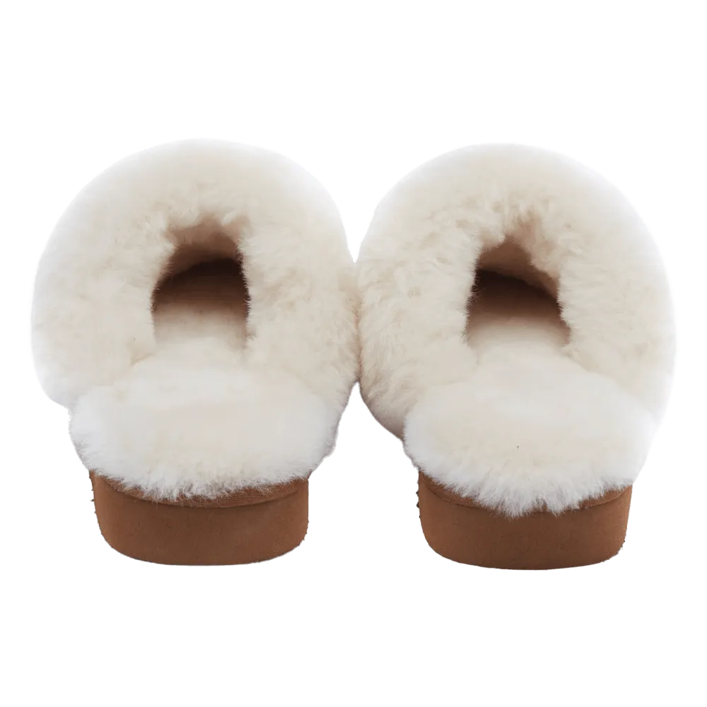 Holland Cooper HC Shearling Slippers