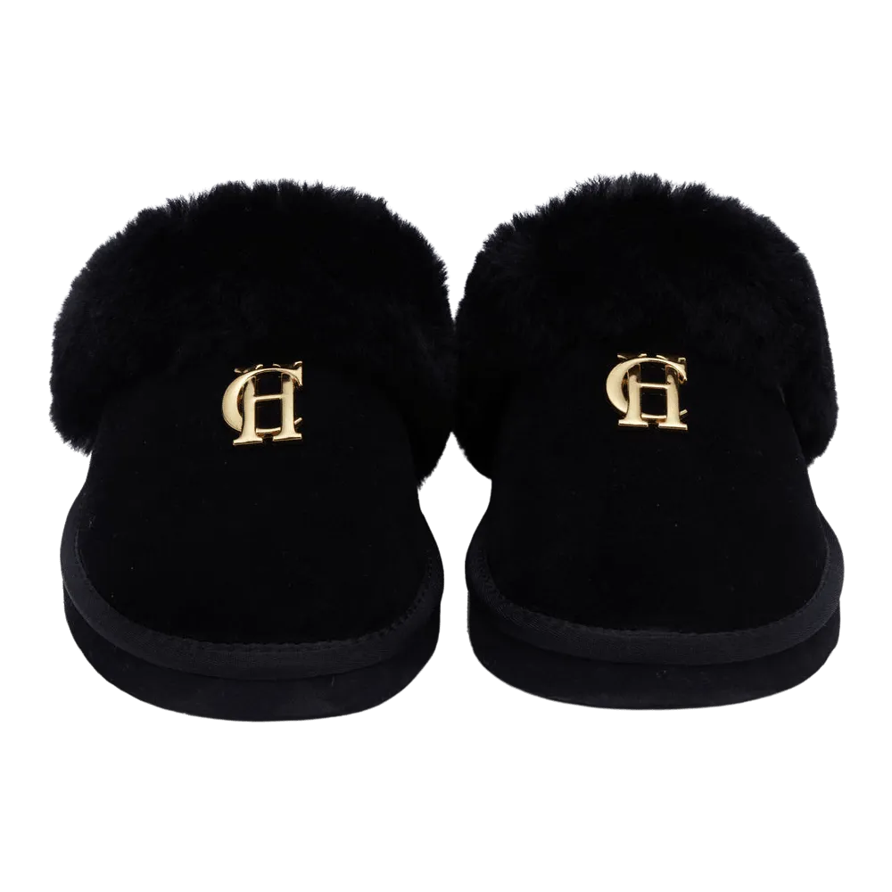 Holland Cooper HC Shearling Slippers