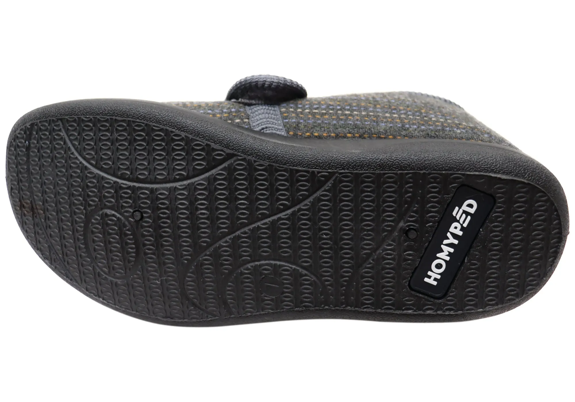 Homyped Mens Arnold 2 Adjustable Strap Extra Extra Wide Slippers