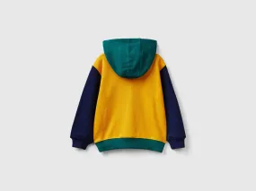 Hoodie with logo - Multi-color | Benetton