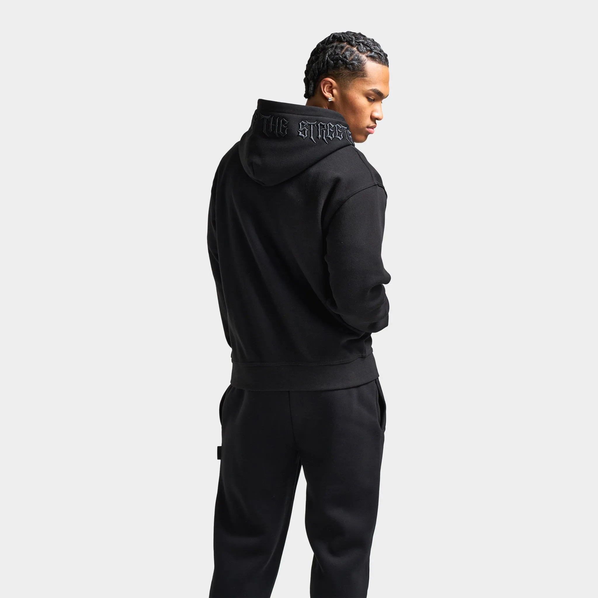 Hoodrich Ritual Zip-Up Hoodie / Black