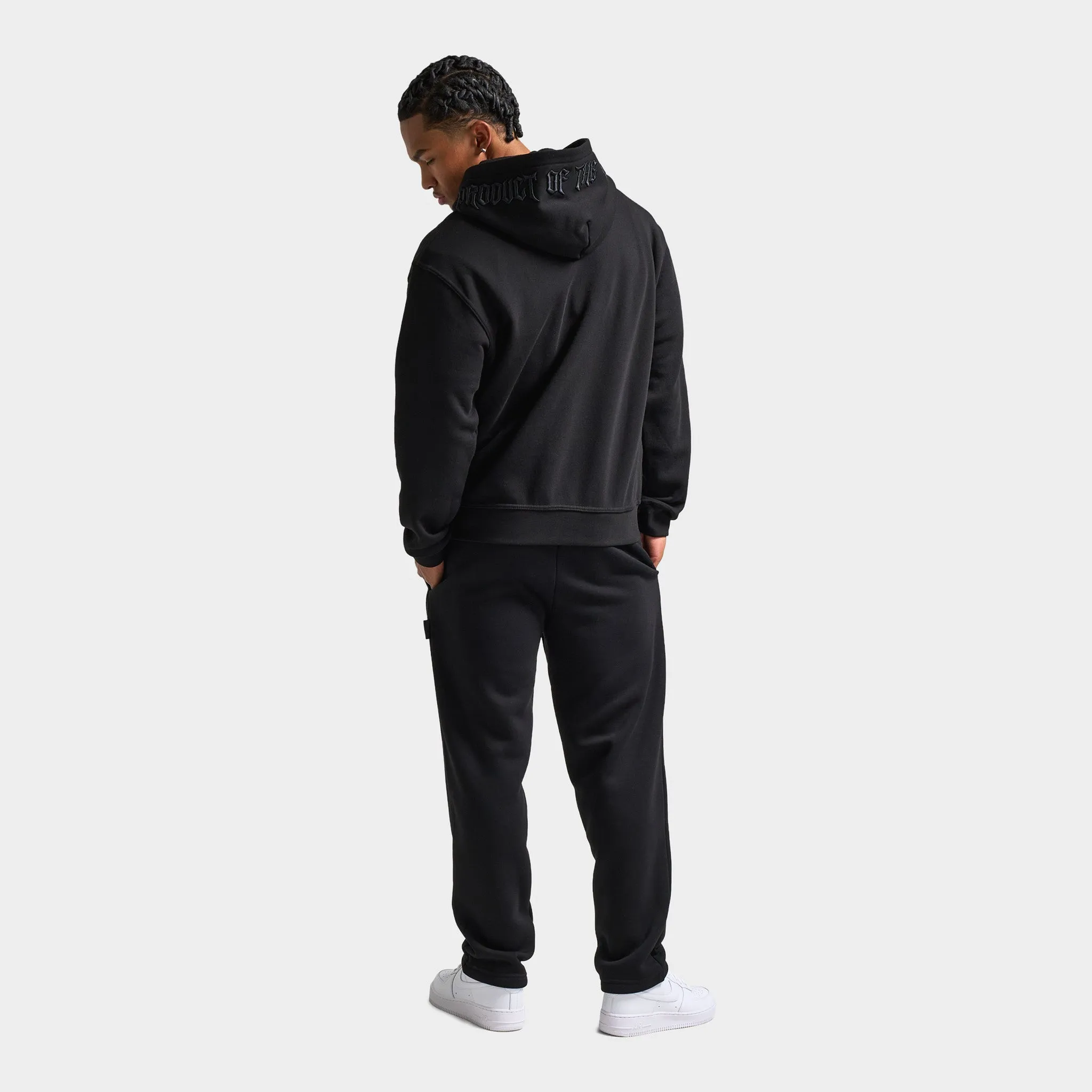 Hoodrich Ritual Zip-Up Hoodie / Black