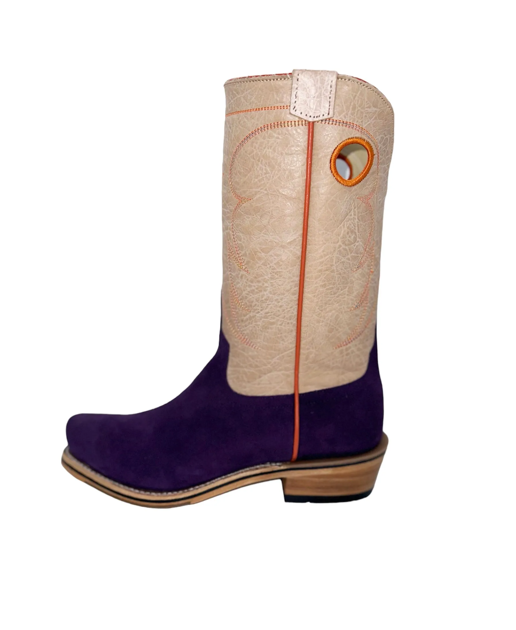Horsepower Men's High Noon Purple Sueded Boot