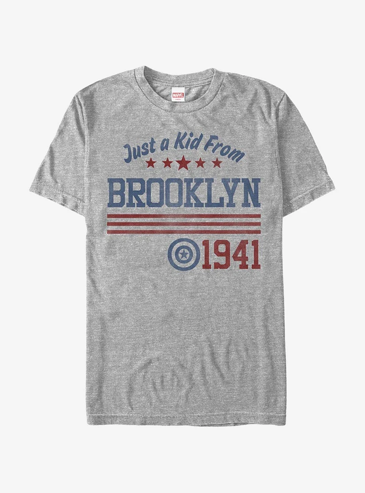 Hot Topic Marvel Captain America Brooklyn T-Shirt