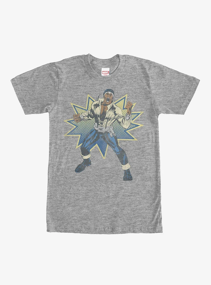 Hot Topic Marvel Heroes for Hire Power Man T-Shirt