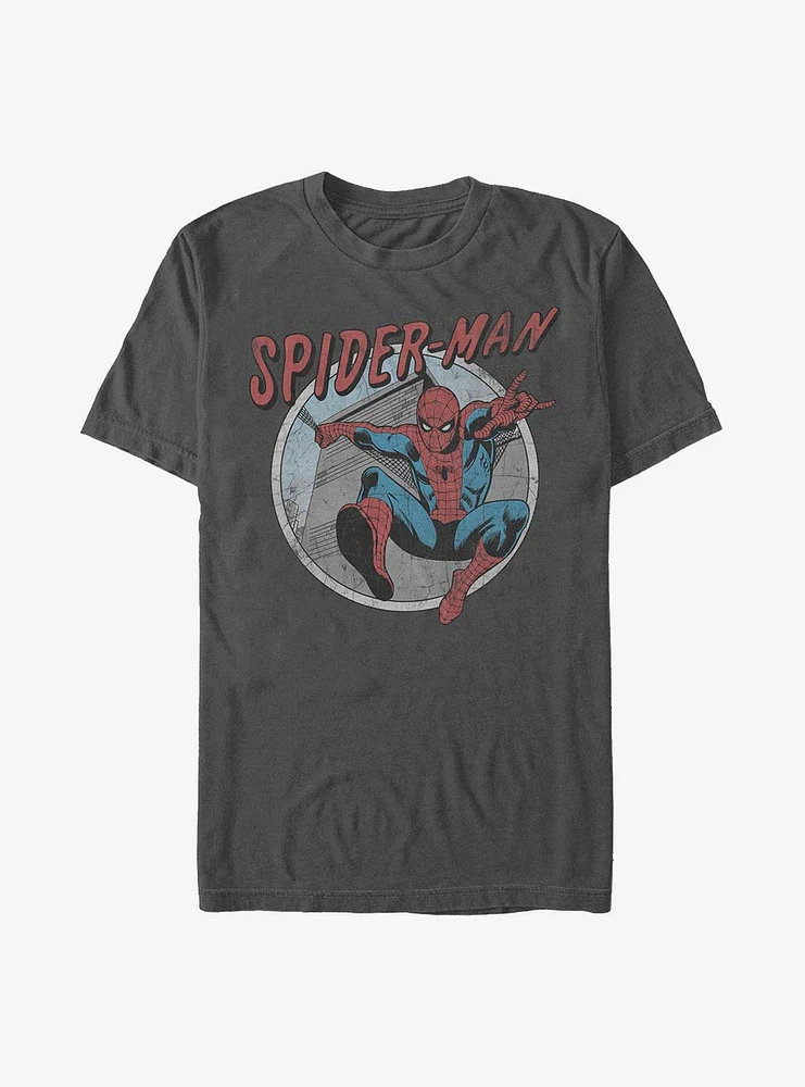 Hot Topic Marvel Spider-Man Retro T-Shirt