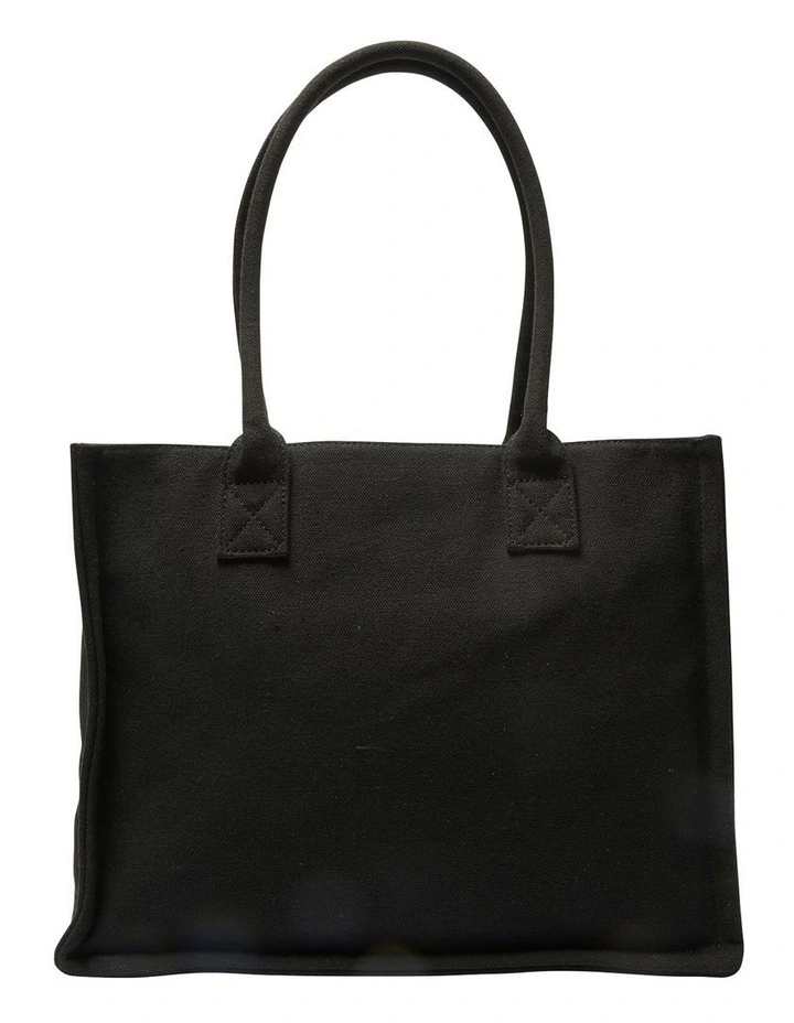 Hotel Tote Bag in Black Multi