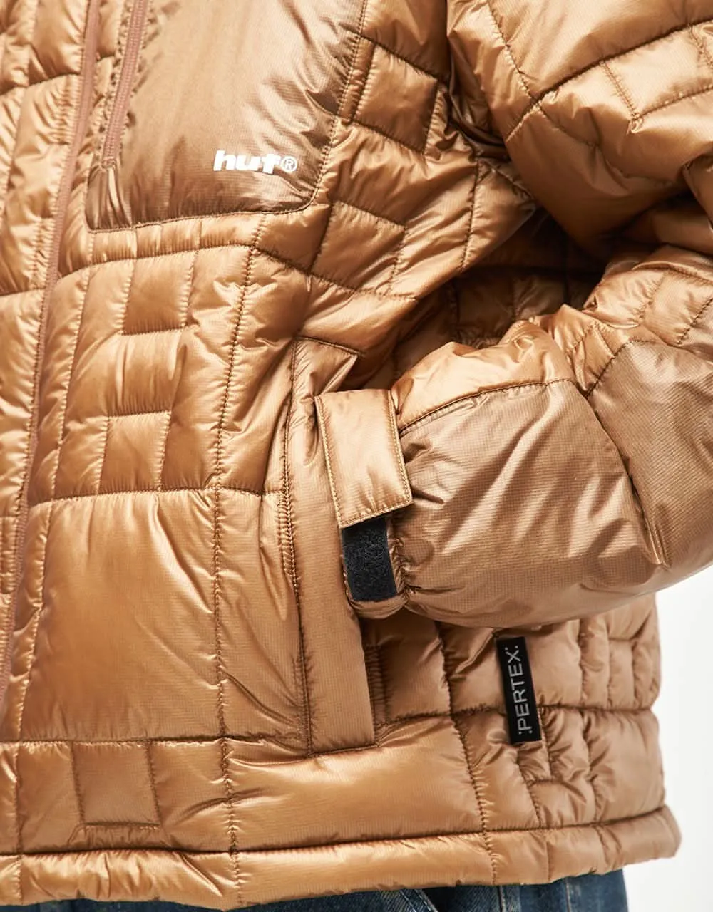 HUF Pertex Puffer Jacket - Russet