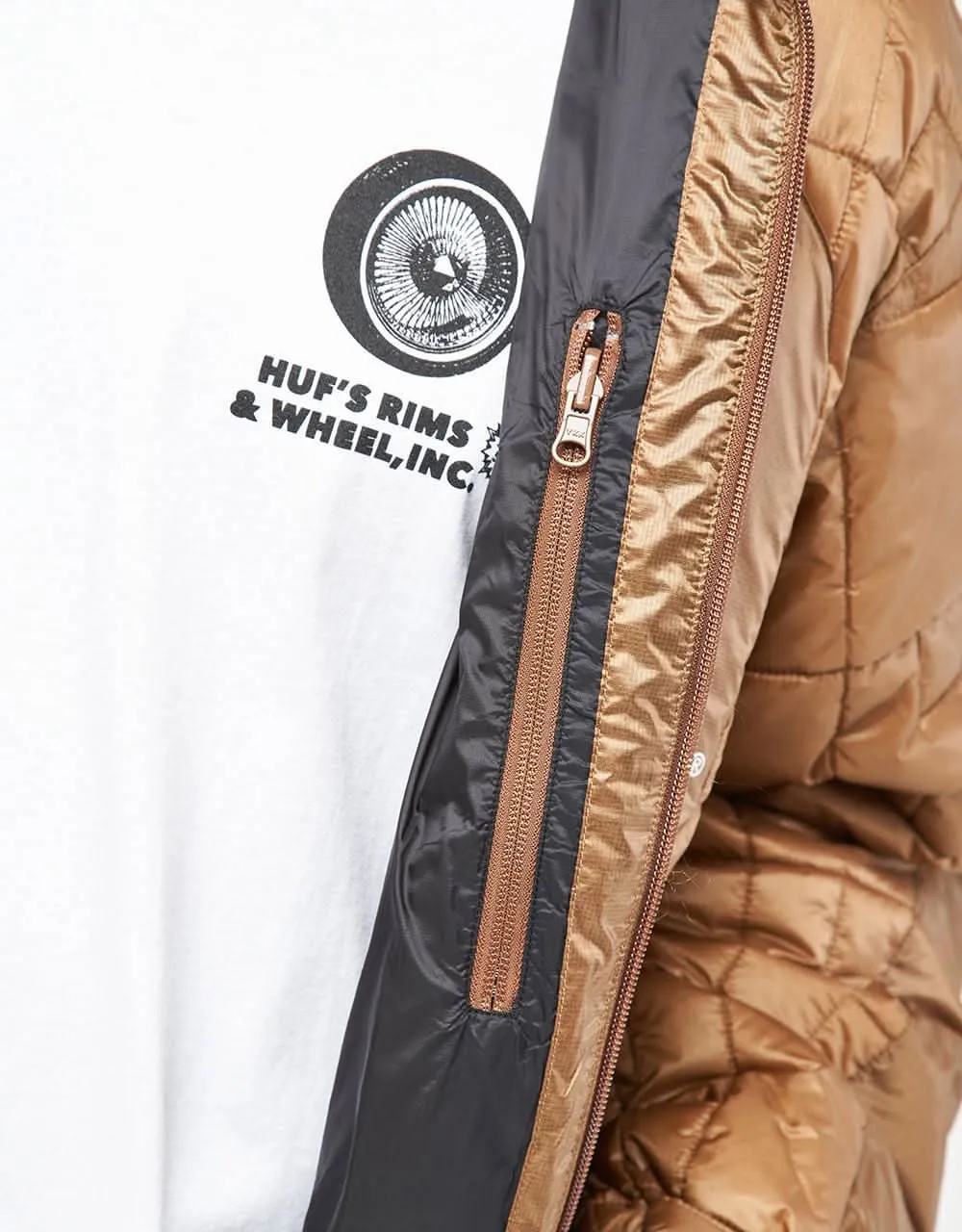 HUF Pertex Puffer Jacket - Russet