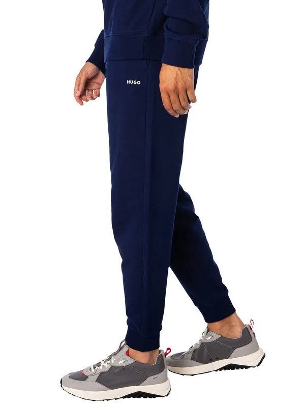 HUGO Dapo Dayote Hooded Tracksuit - Navy