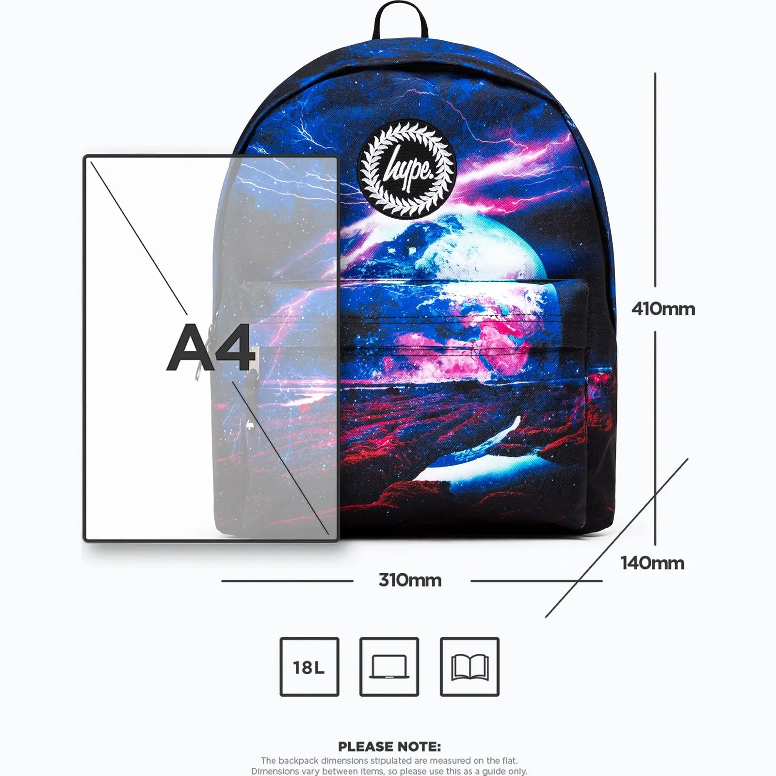 Hype 18L Backpack - Galaxy Space