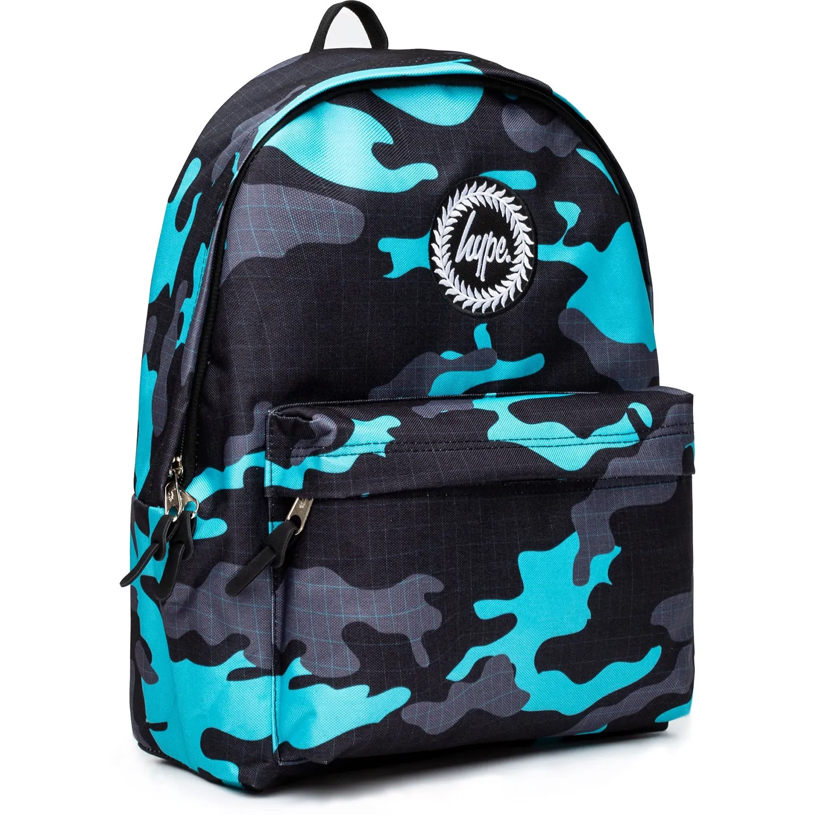 Hype Camo 18L Backpack - Teal/Black