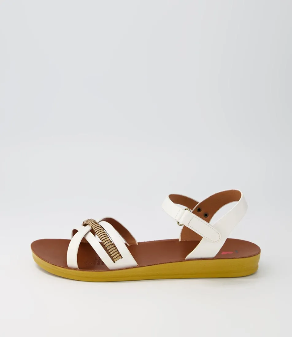 I LOVE BILLY Kelia White Mix Sandals