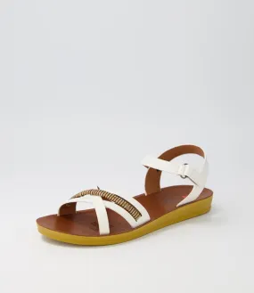 I LOVE BILLY Kelia White Mix Sandals