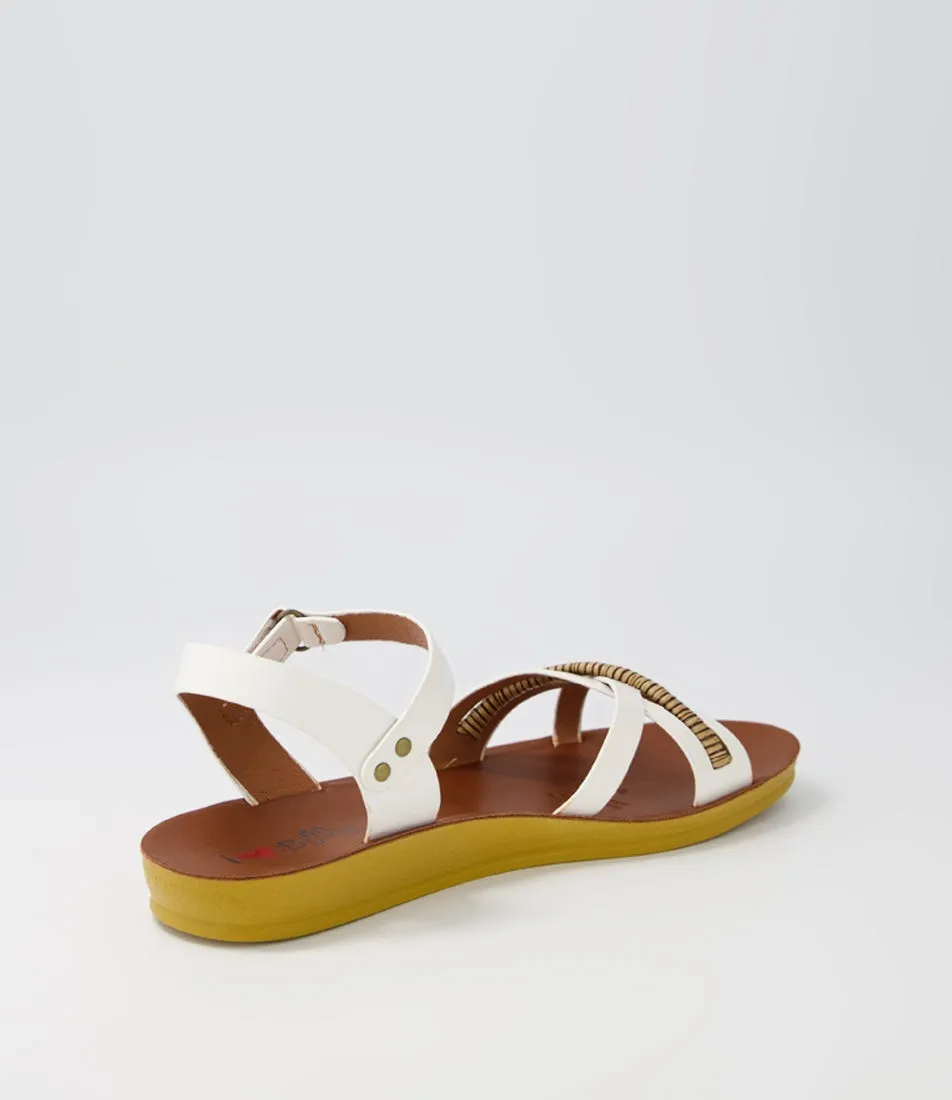 I LOVE BILLY Kelia White Mix Sandals