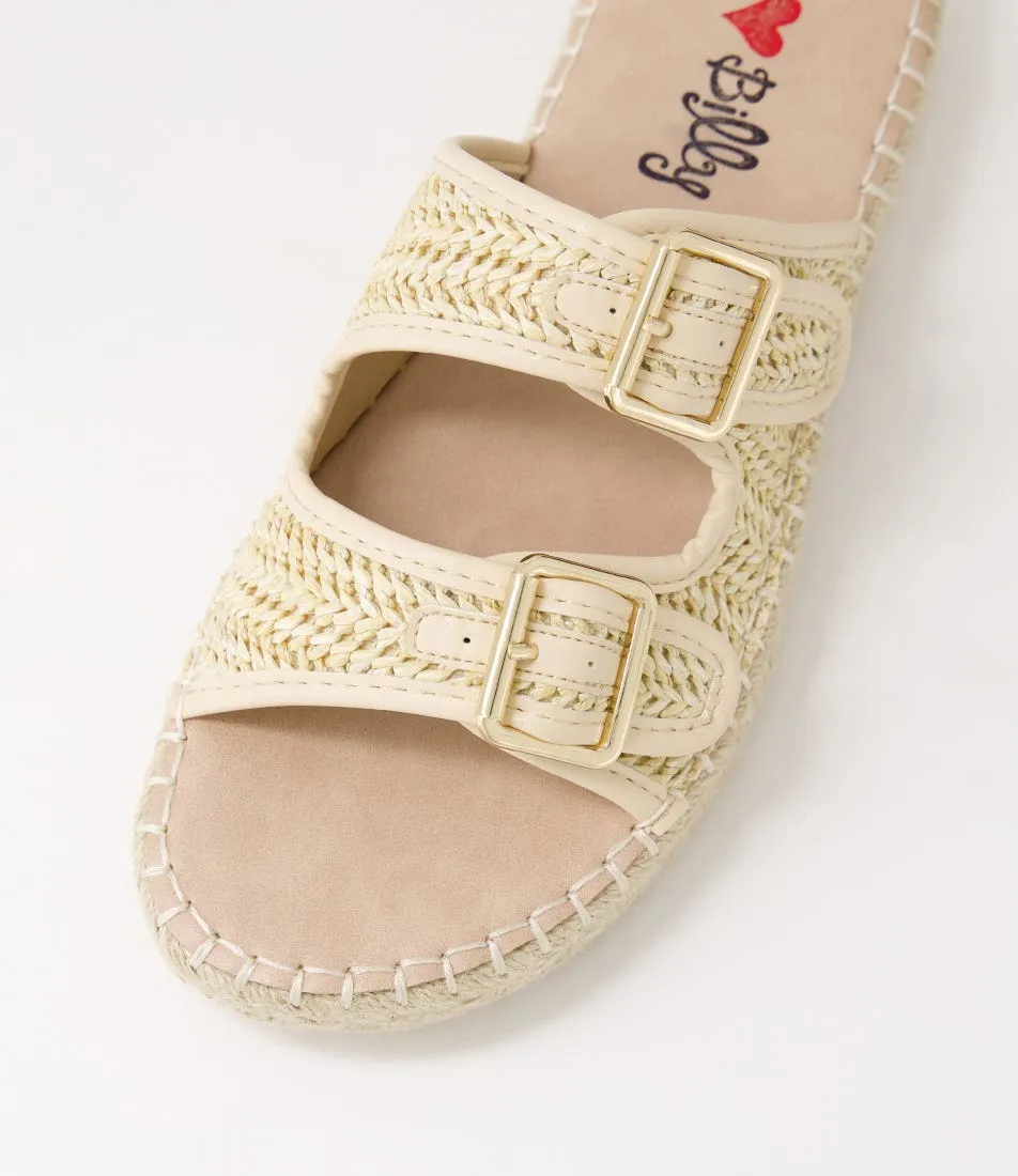 I LOVE BILLY Poppi Beige Multi Sandals