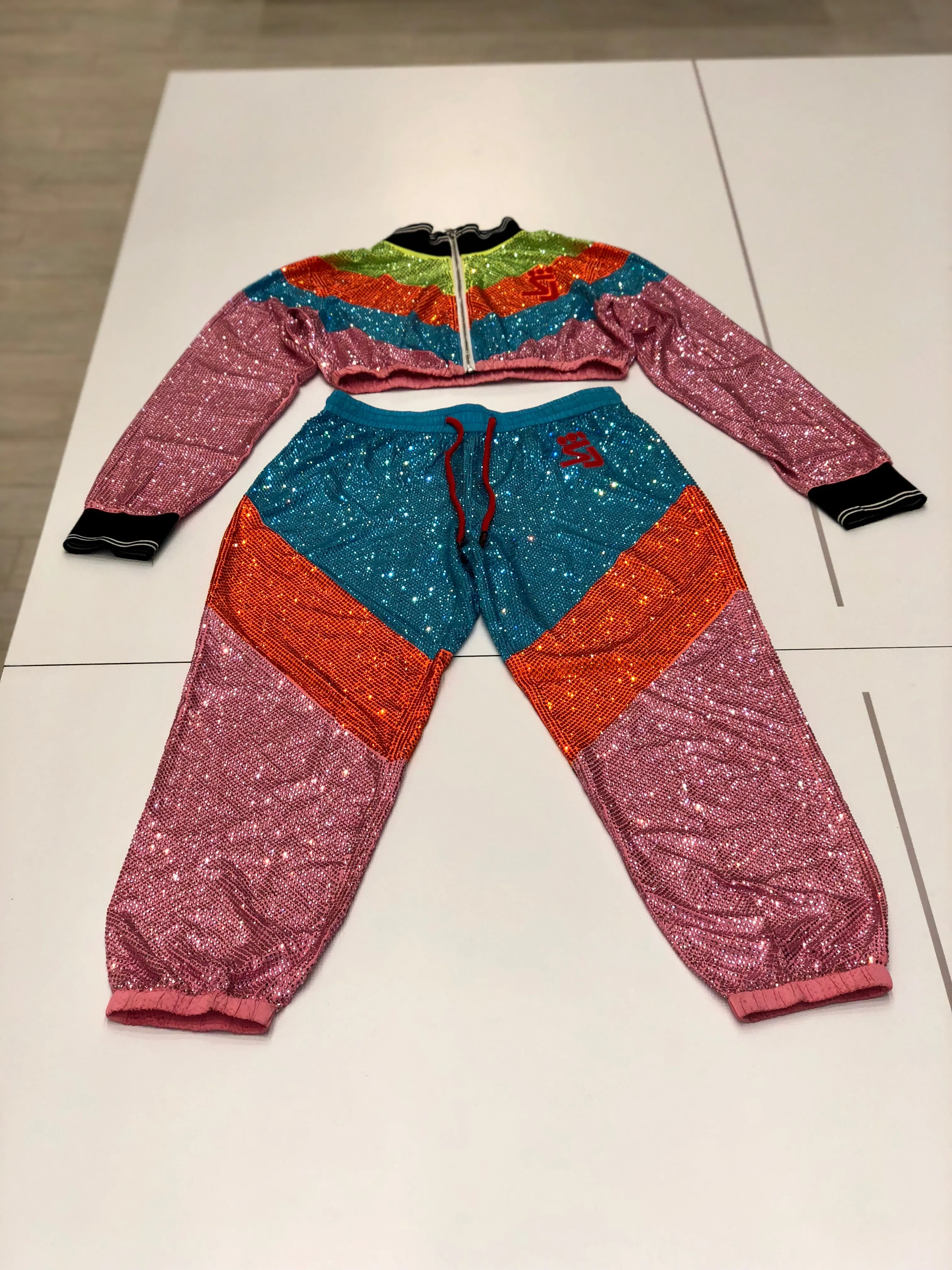 Ice me out windbreaker pants