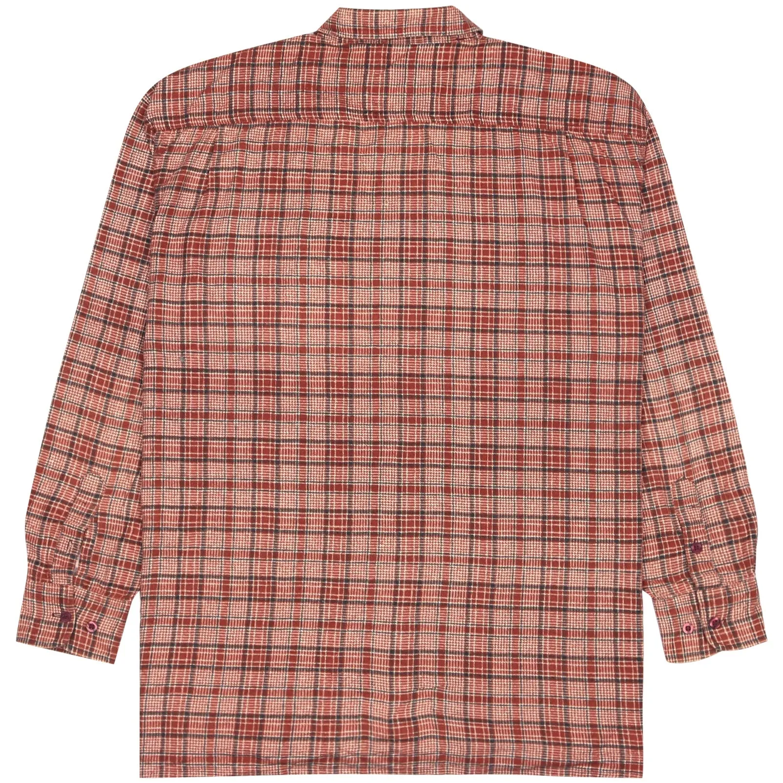 Identic Checkered Flannel Shirt Red