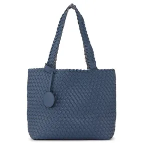 Ilse Jacobsen Hornbaek Bag 08 Reversible Tote Bag - Blue