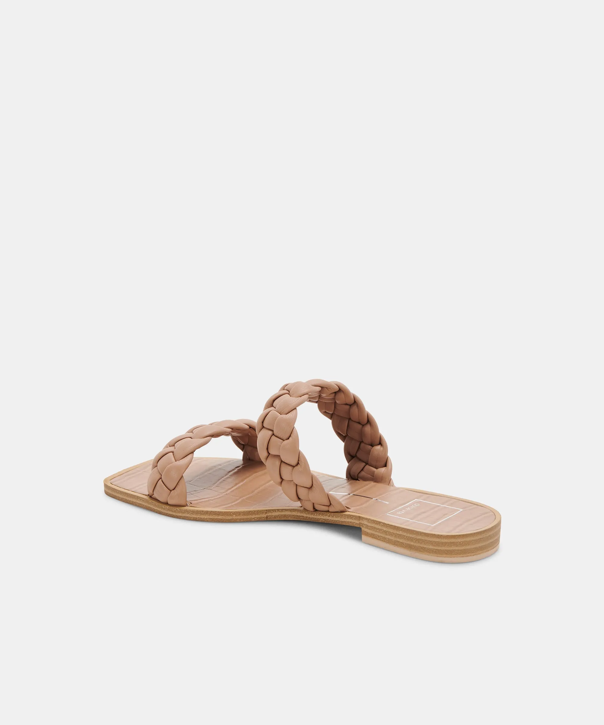 INDY WIDE SANDALS IN CAFE STELLA - re:vita