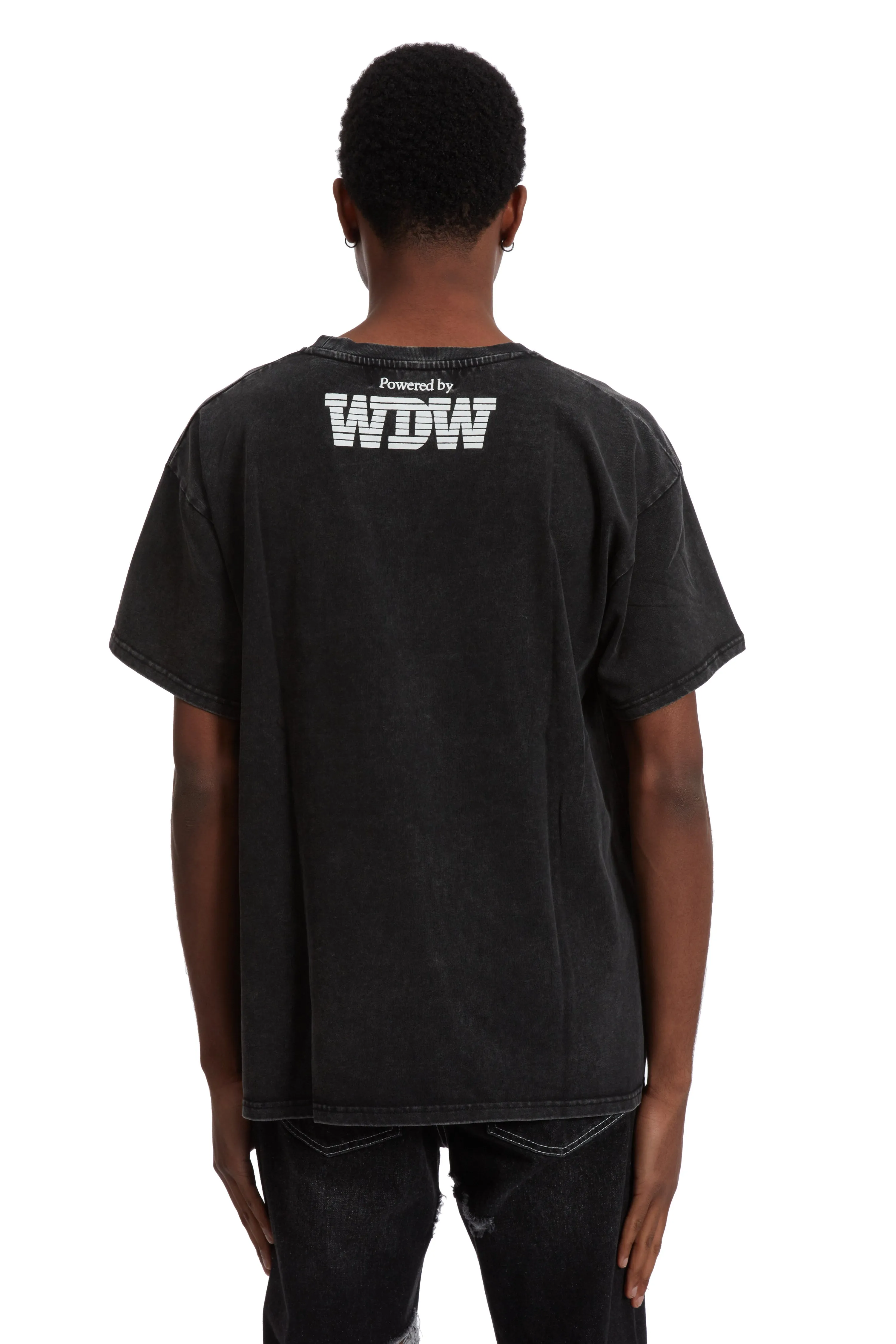 INTERWOVEN WINDOWS SHORT SLEEVE