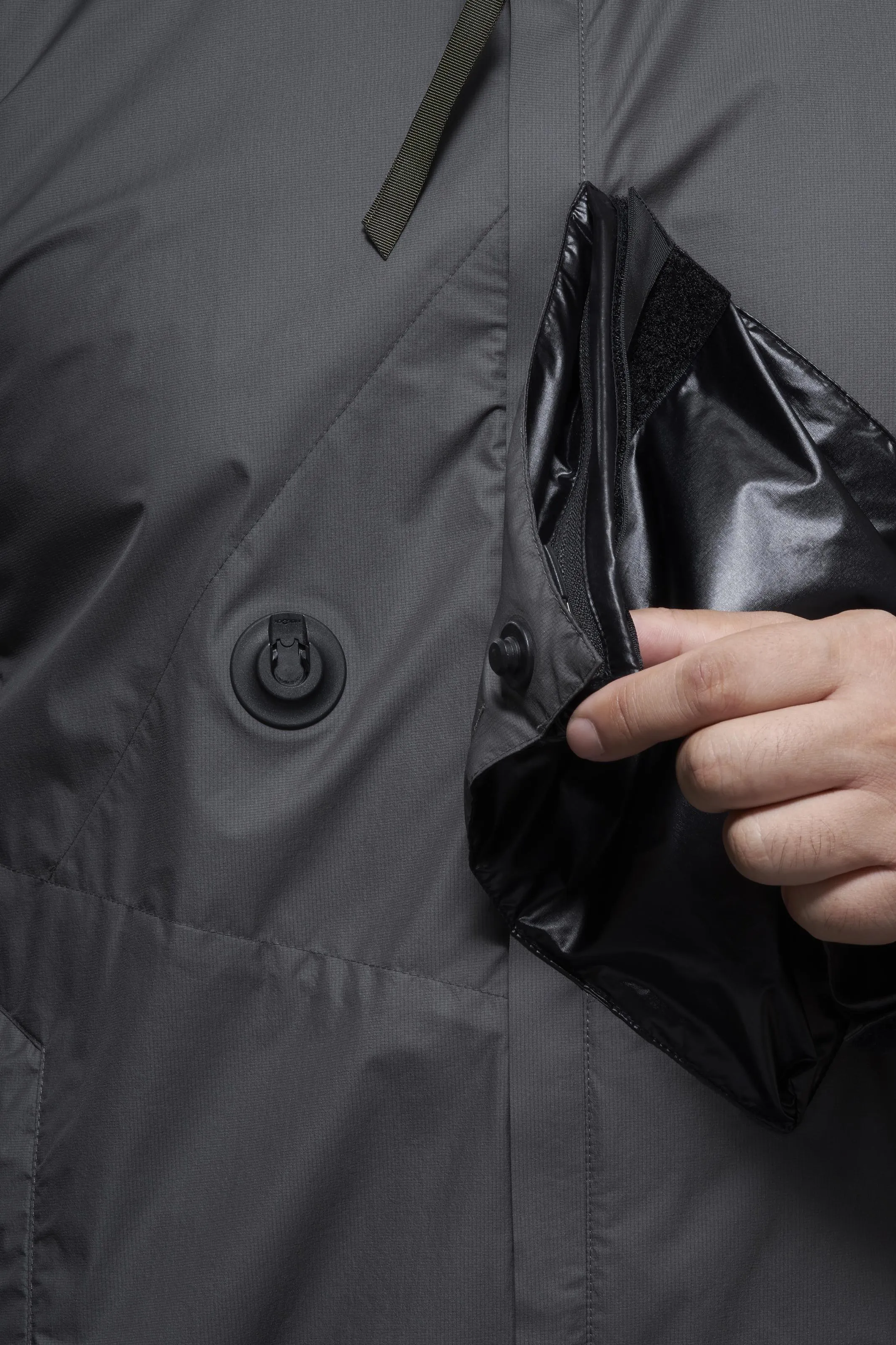 J36-WS Windstopper Interops Jacket - Grey