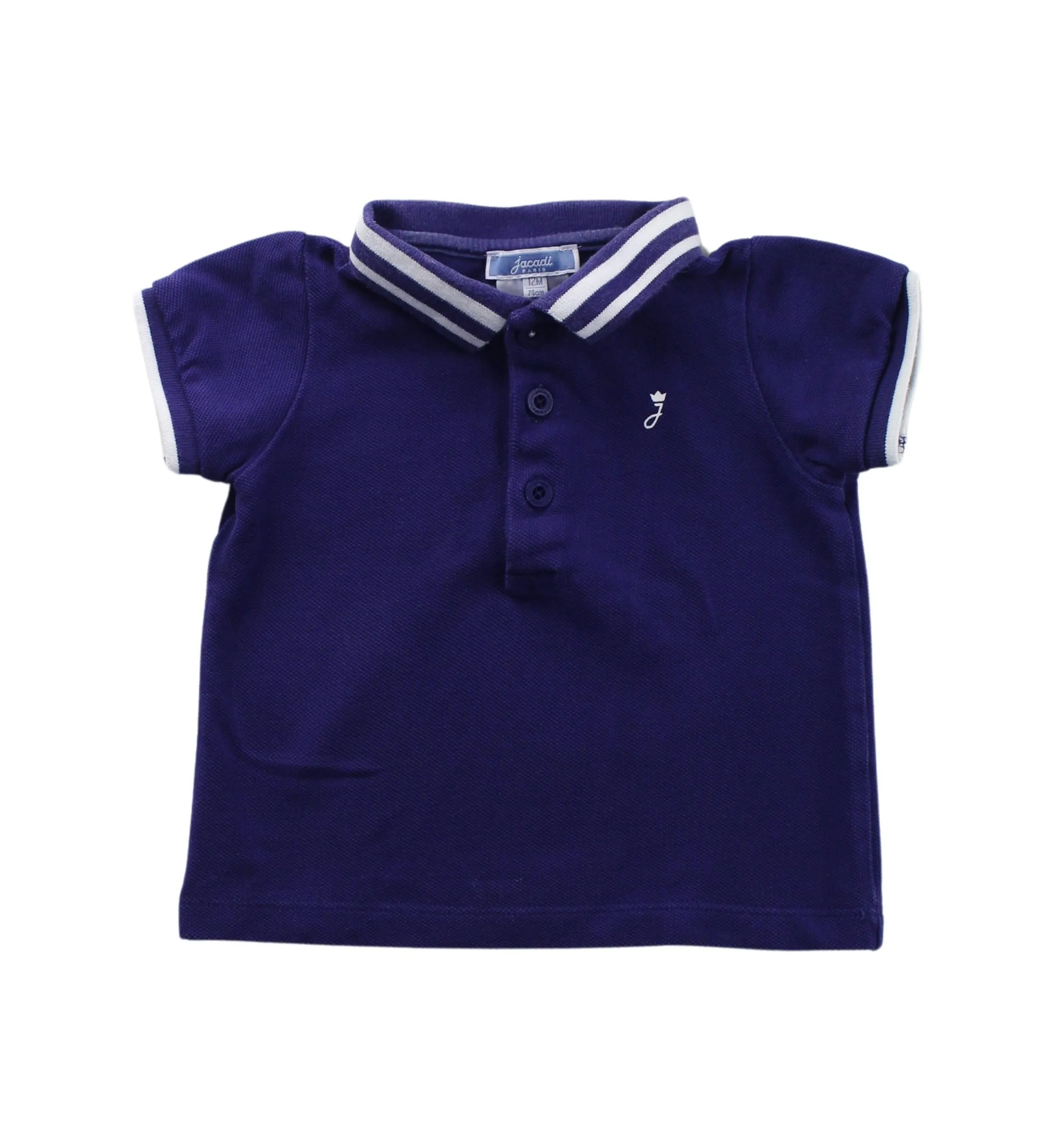 Jacadi Short Sleeve Polo 6-12M