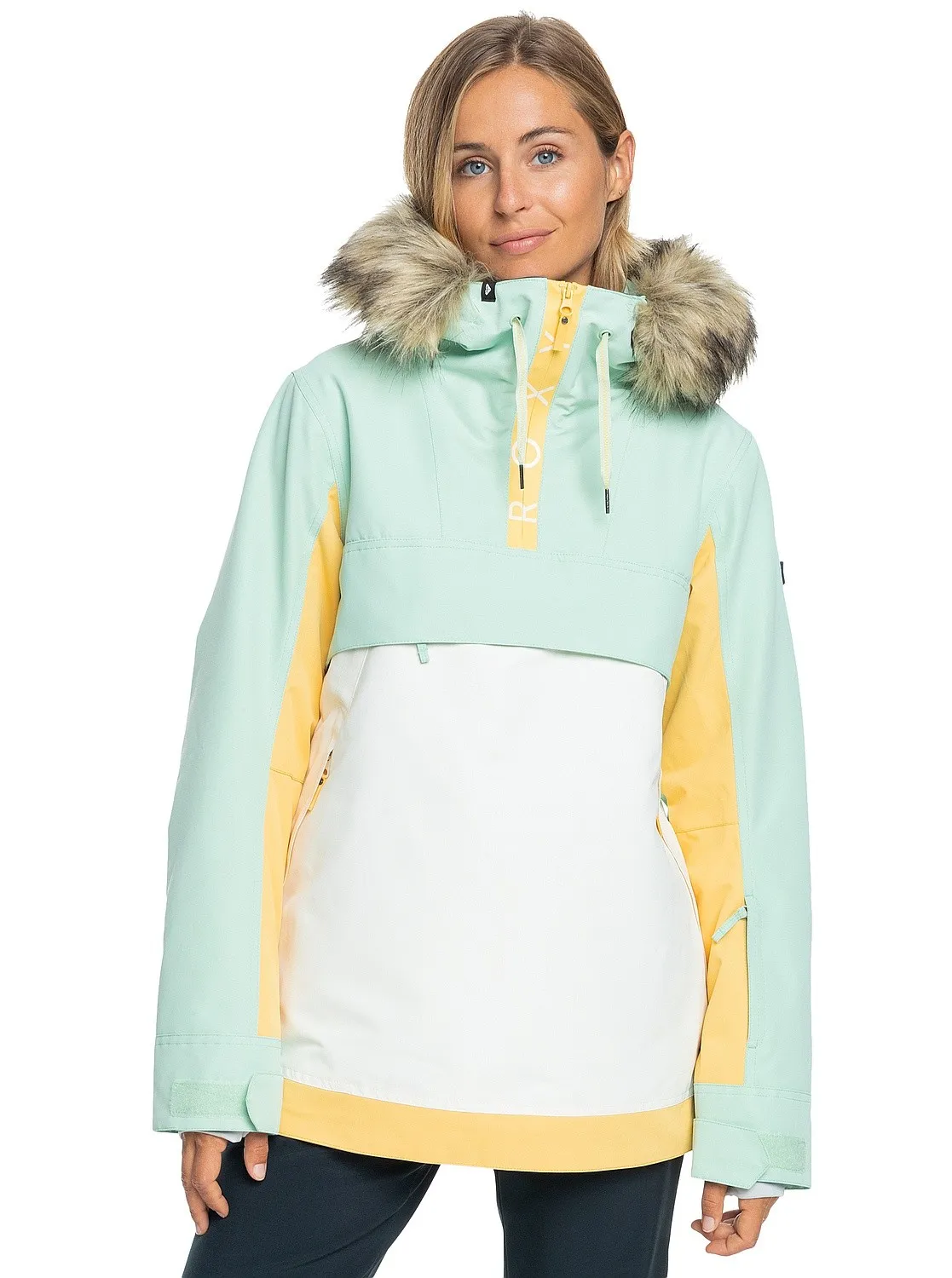 jacket Roxy Shelter - GEF0/Cameo Green - women´s