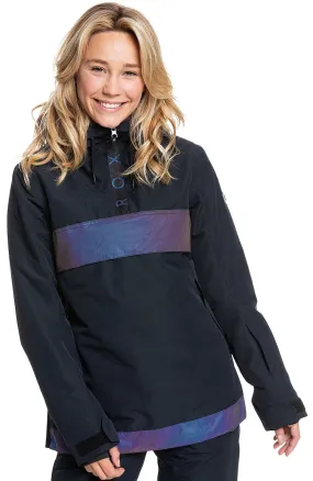 jacket Roxy Shelter - KVJ0/True Black - women´s