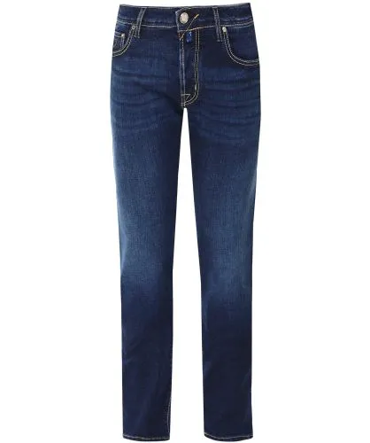 Jacob Cohen Blue Dark Wash Slim Fit Nick Jeans