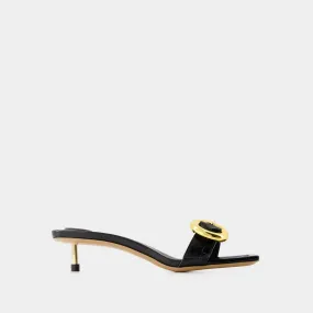 Jacquemus  Regalo B Sandals - Jacquemus - Leather - Black