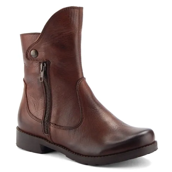 Jafa 2122 Contrast Ankle Boot Brown