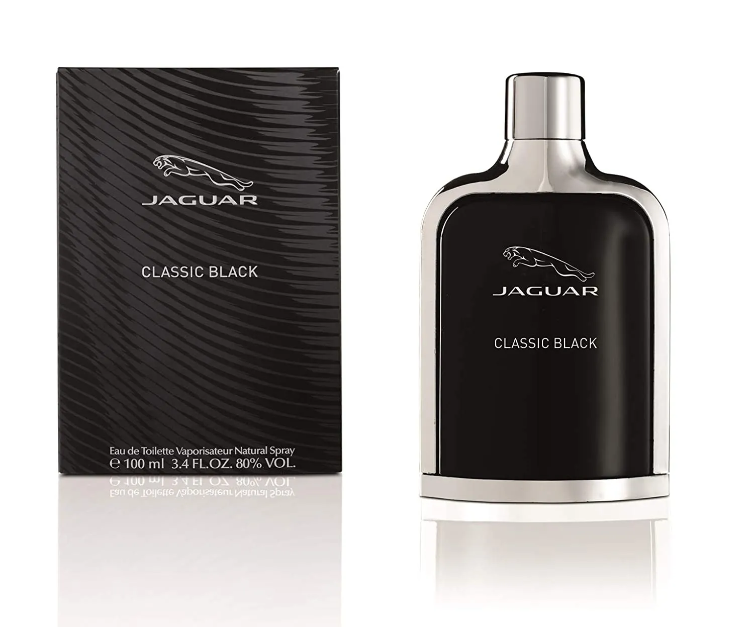 Jaguar Classic Black EDT Spray 3.4 oz 100 ml