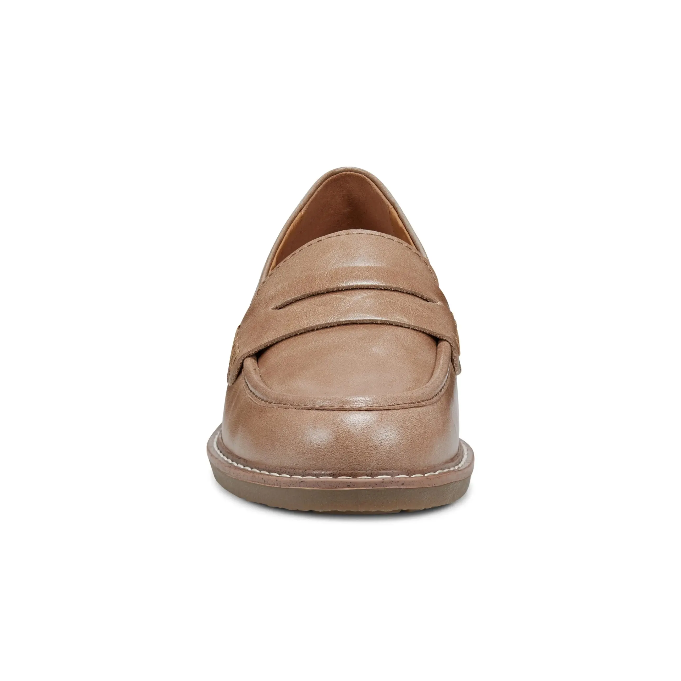 Javas Round Toe Casual Slip-on Penny Loafers