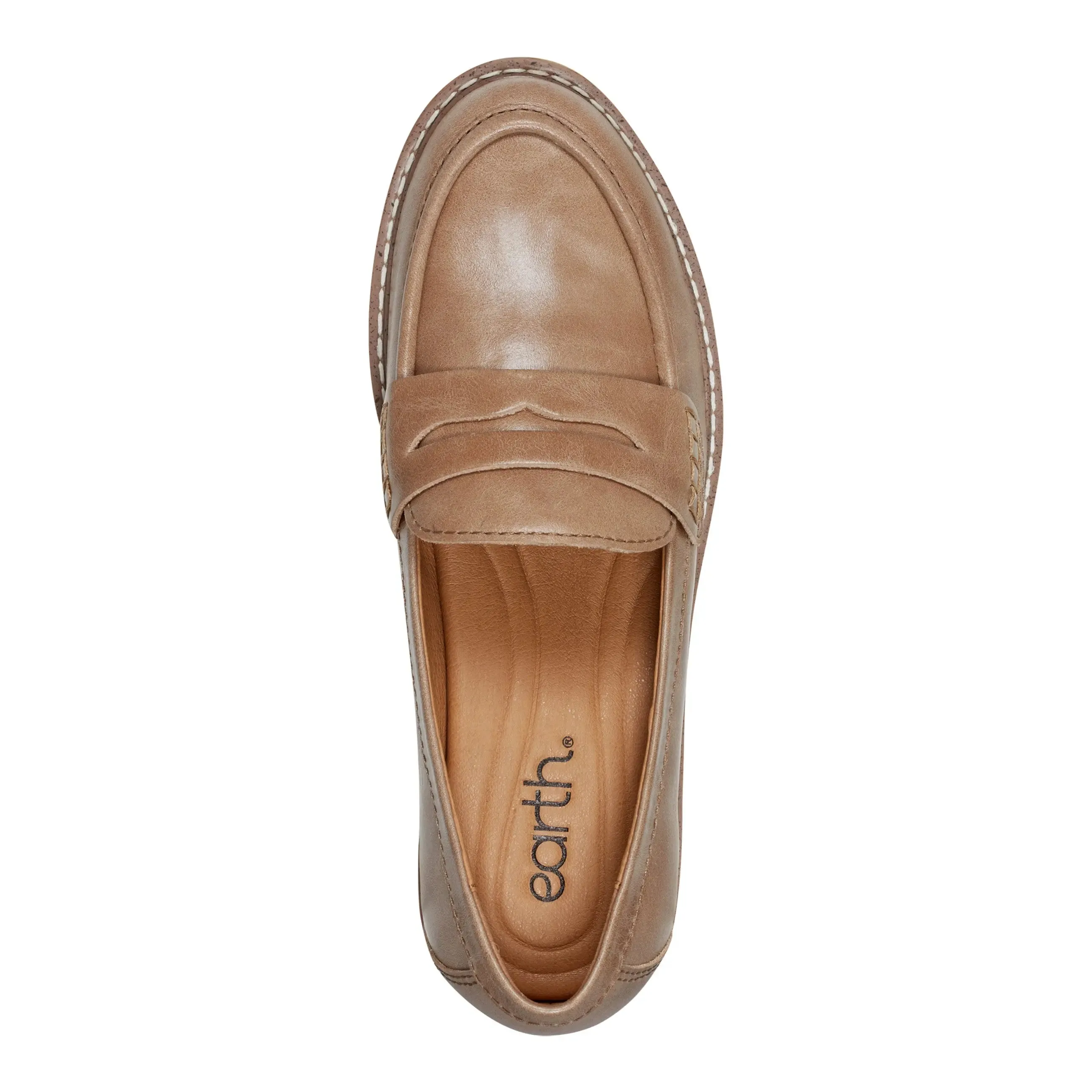 Javas Round Toe Casual Slip-on Penny Loafers