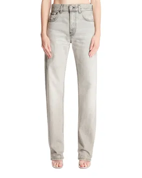 Jeans Grigi A Gamba Dritta