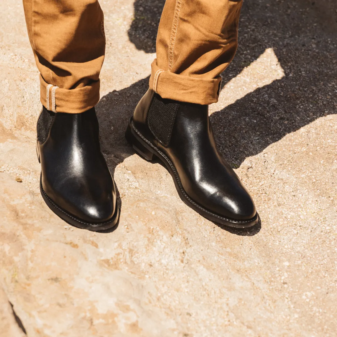 Jefferson Chelsea Boot // Black