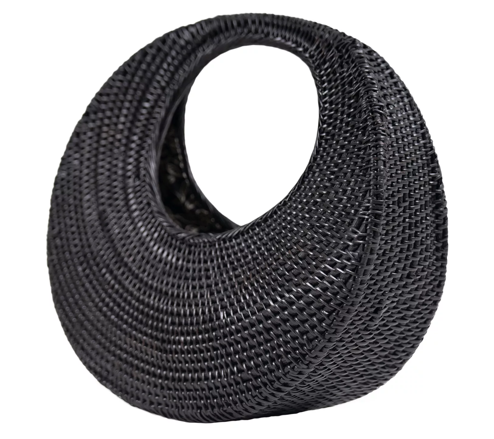 Jelavu Felicity Rattan Sculptural Bag