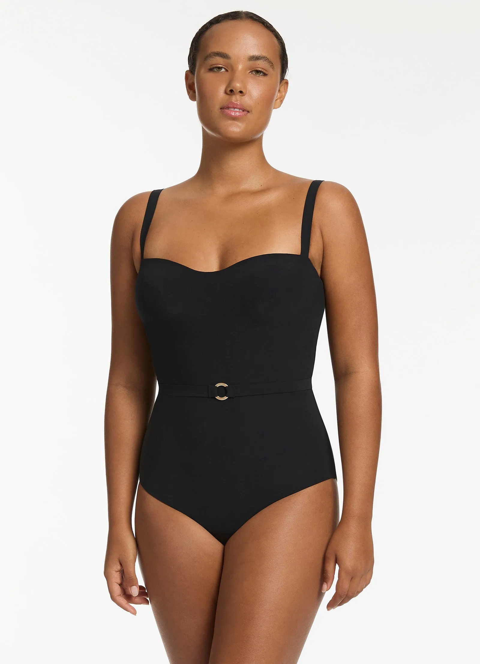 Jetset Infinity Tank One Piece - Black