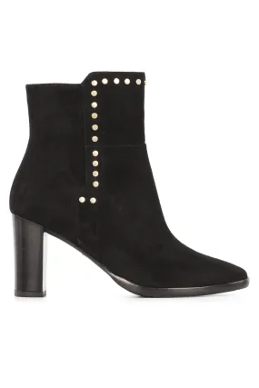 Jimmy Choo Suede Harlow Ankle Boots Black