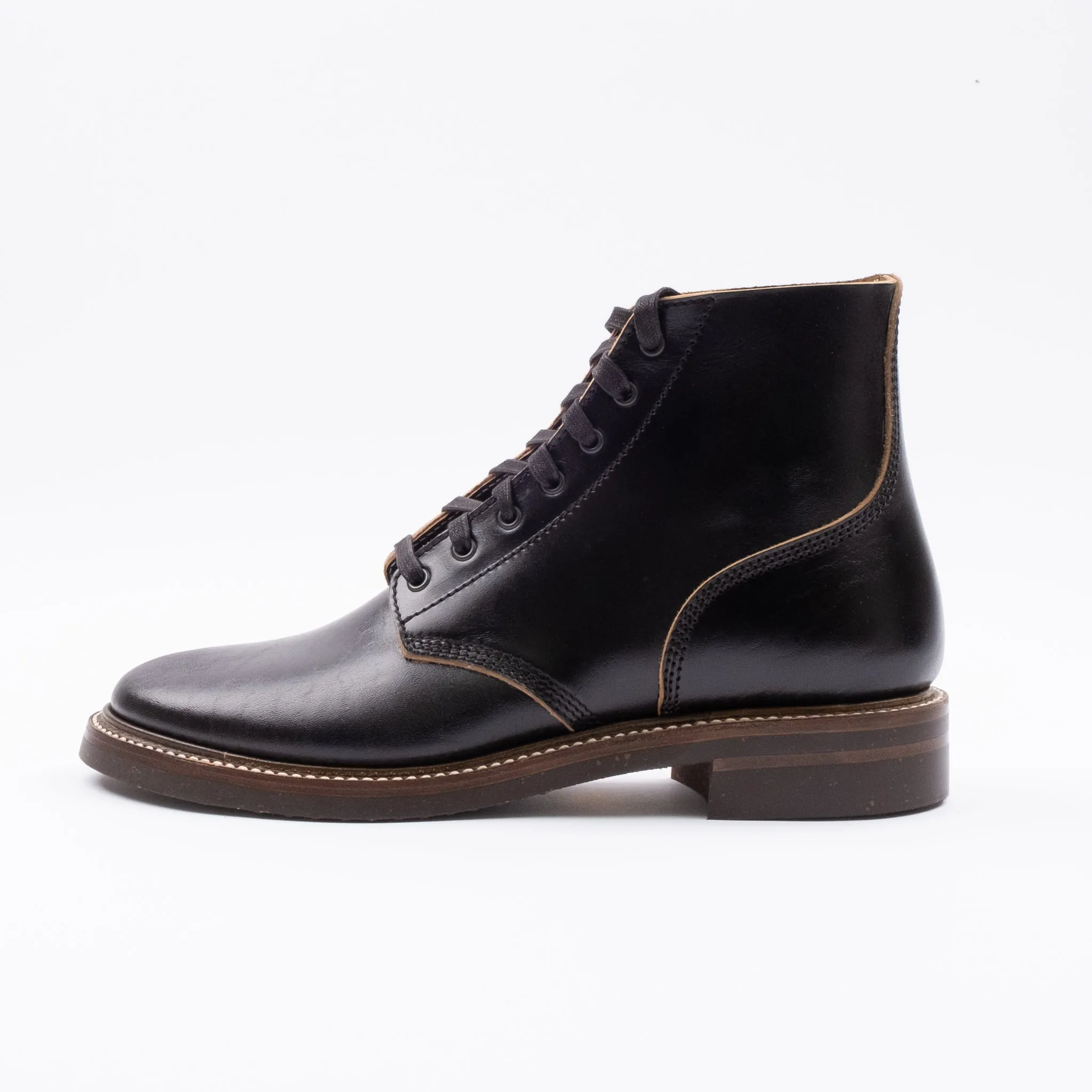 John Lofgren M-43 Service Boots  Black Shinki Horsebutt