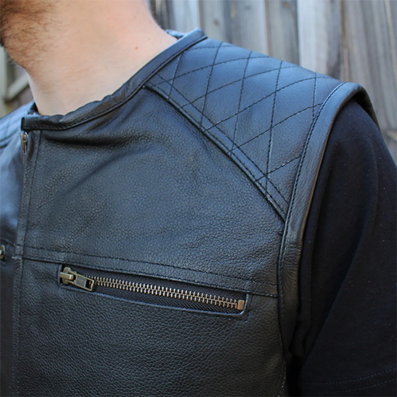 Johnny Reb Savage River Leather Vest