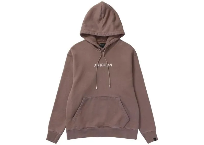 Jordan Wordmark Hoodie Brown