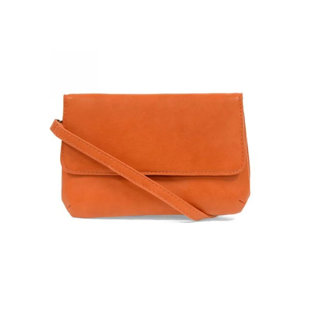 JOY SUSAN EVIE SMALL CROSSBODY BAG PAPAYA