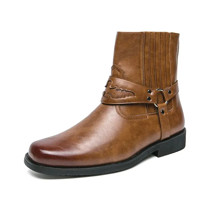 Jules Chéret Genuine Leather Boots