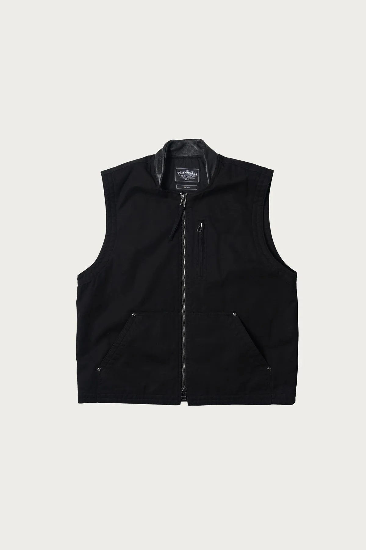 Jungle Cloth Deck Vest - Black