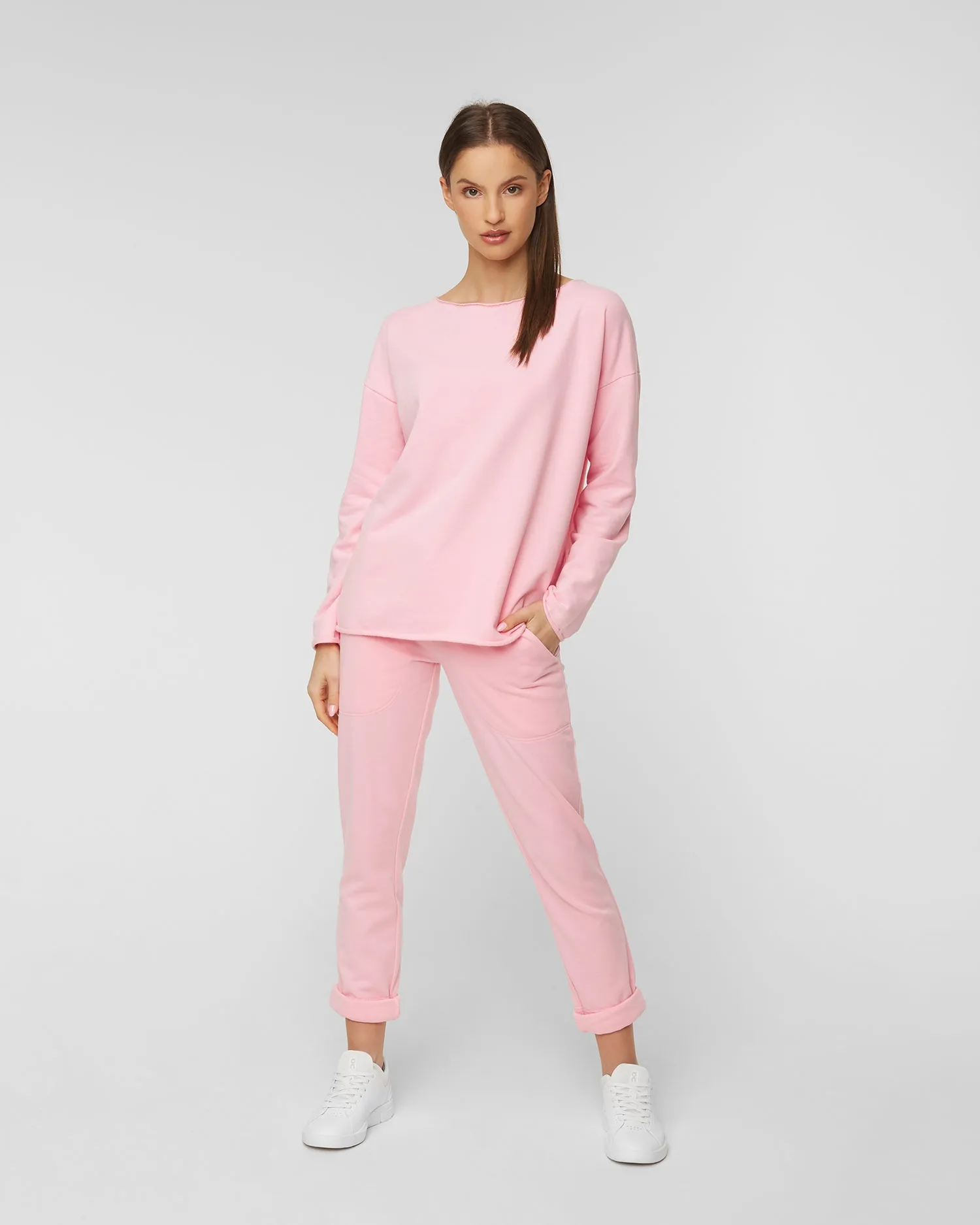 JUVIA Fleece Trousers Turn-up 83011068-709