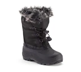 Kamik Youth Powdery Winter Boot Black